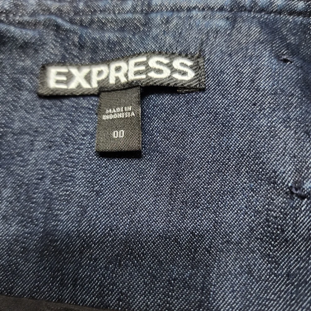 Express Mini Jean Skirt Sz 00